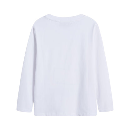 Boys & Girls White T-Shirt