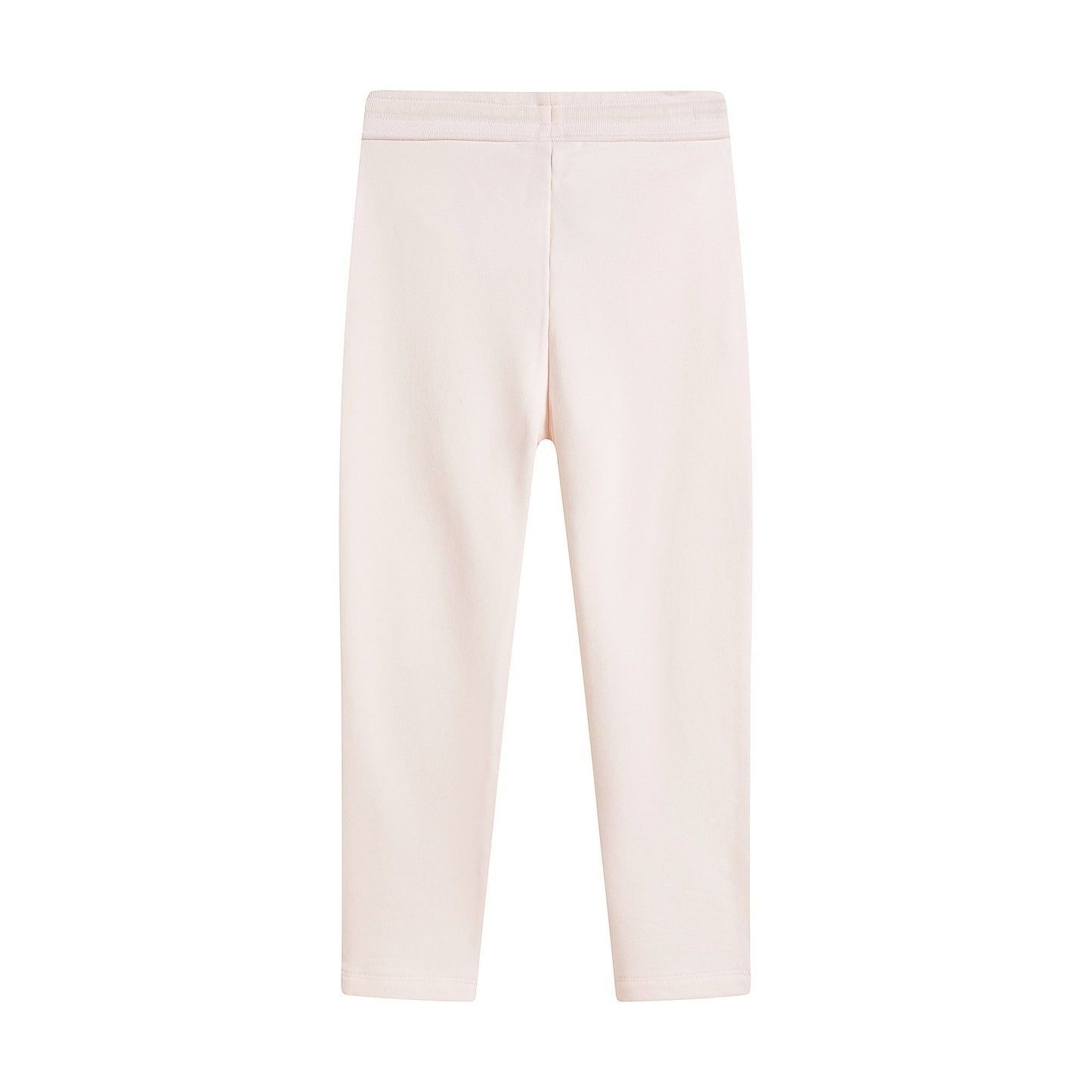 女童浅粉色棉长裤