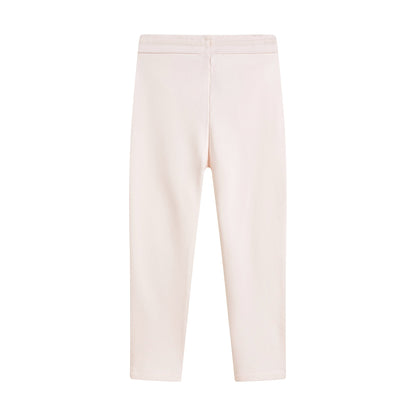 女童浅粉色棉长裤