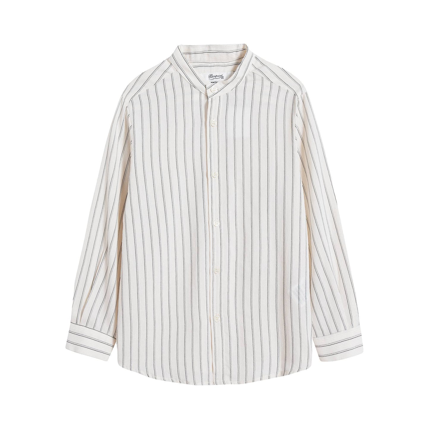 Boys & Girls Beige Stripe Shirt