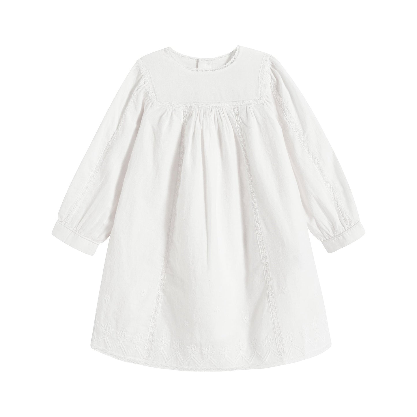 Baby Girls Off White Dress