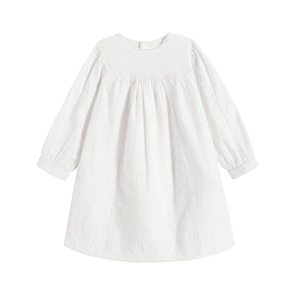 Baby Girls Off White Dress
