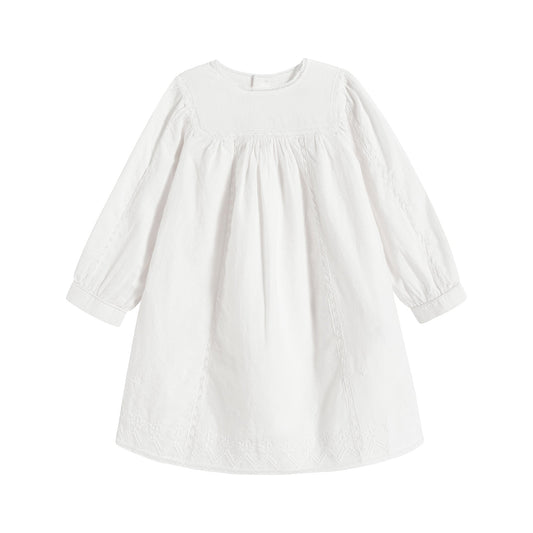 Baby Girls Off White Dress