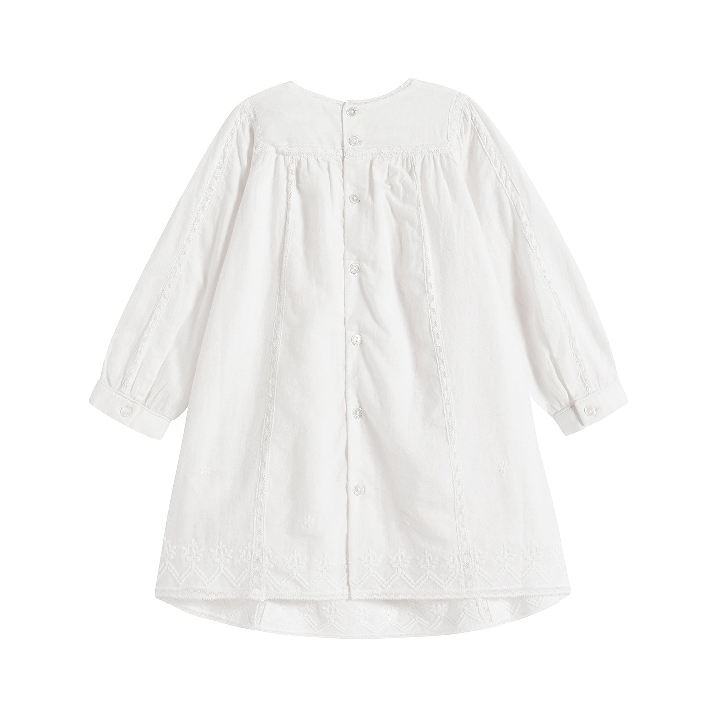 Baby Girls Off White Dress