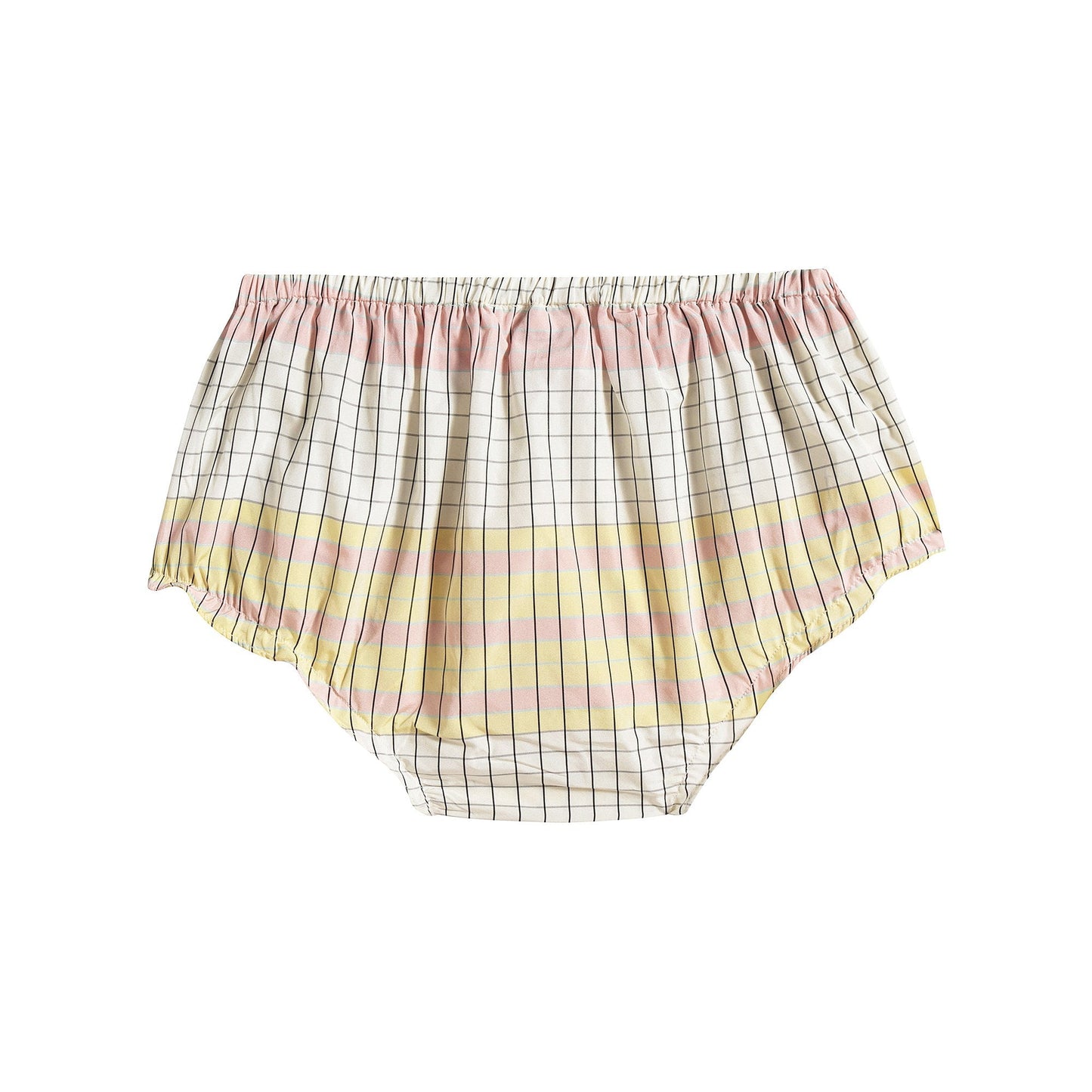 Baby Girls Yellow Check Dress Set