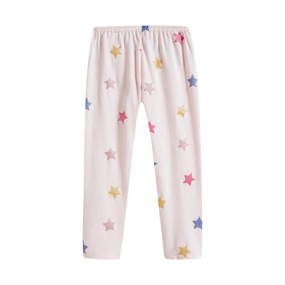 Girls Pink Stars Nightwear Set