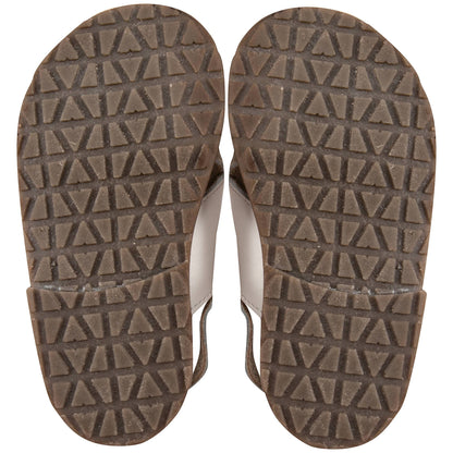 Girls White Leather sandals