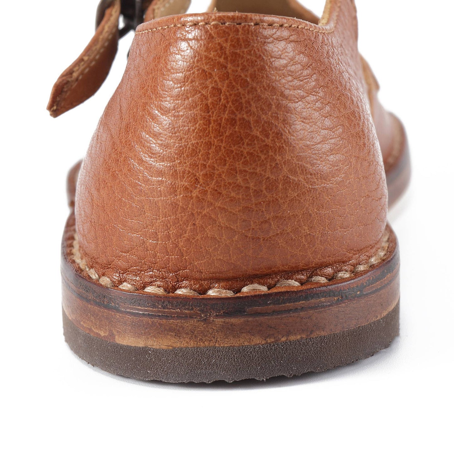 Baby Boys & Girls Brown Leather Shoes