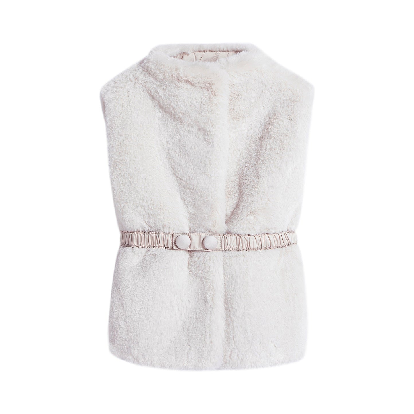 Girls Natrual Fur Vest