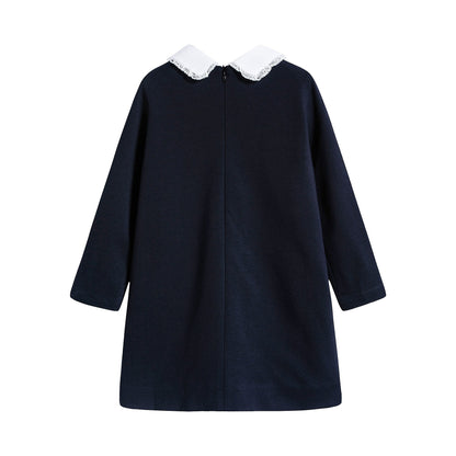 Girls Navy Dress