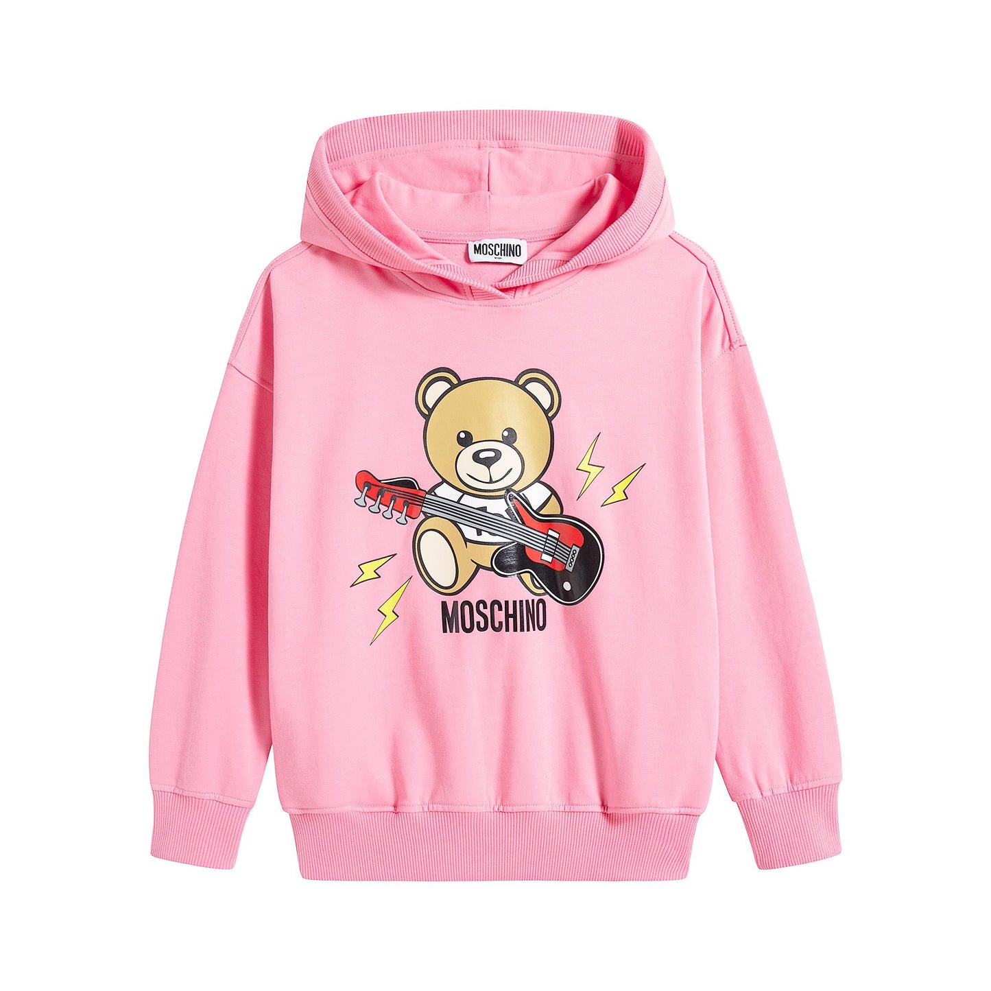 女童粉色Logo棉卫衣