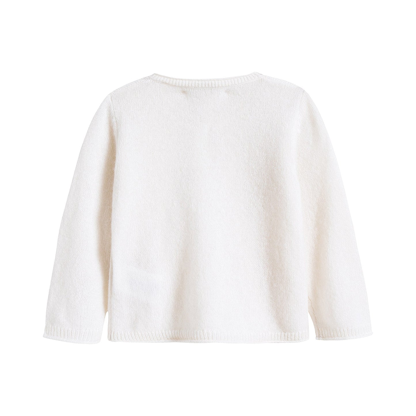 Baby Boys & Girls Off White Cardigan