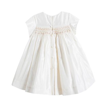 Baby Girls Off White Dress Set