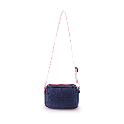Girls Navy Shoulder Bag