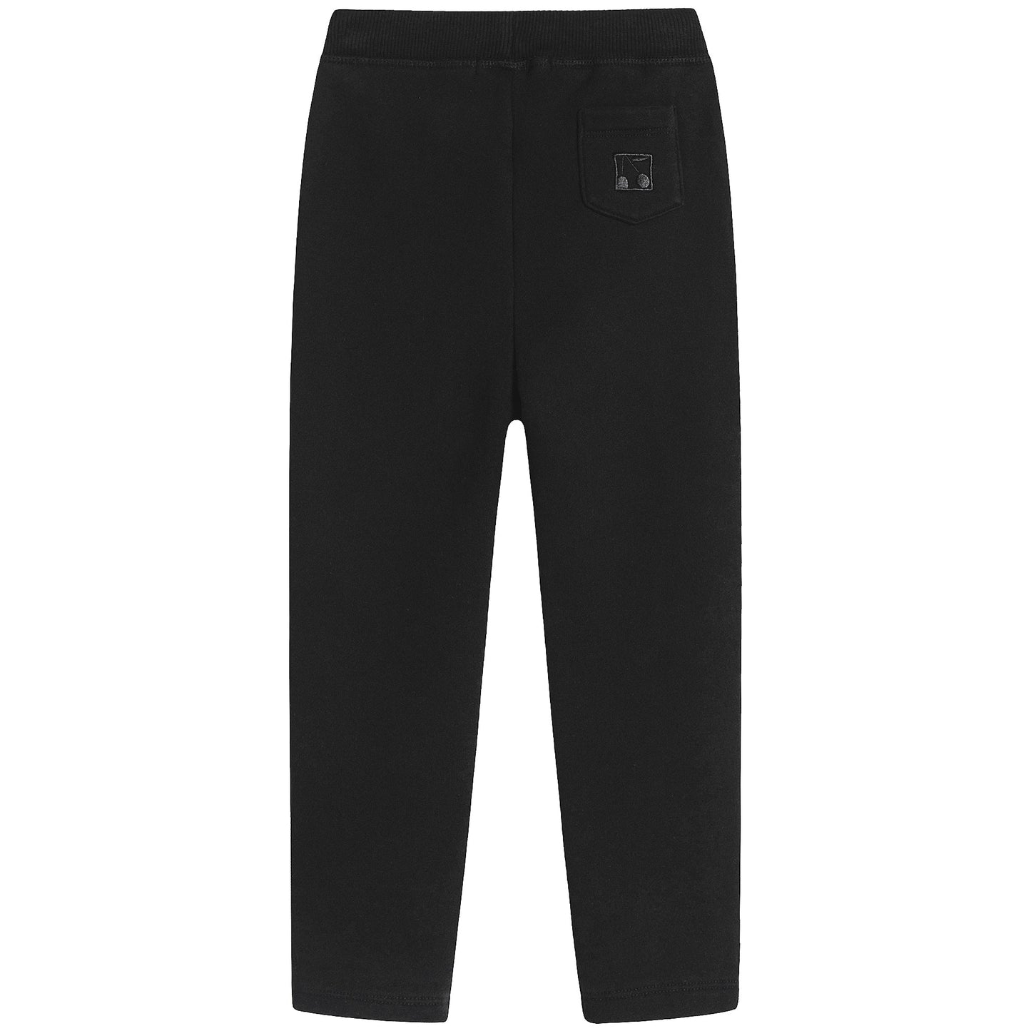 Girls Black Cotton Pants