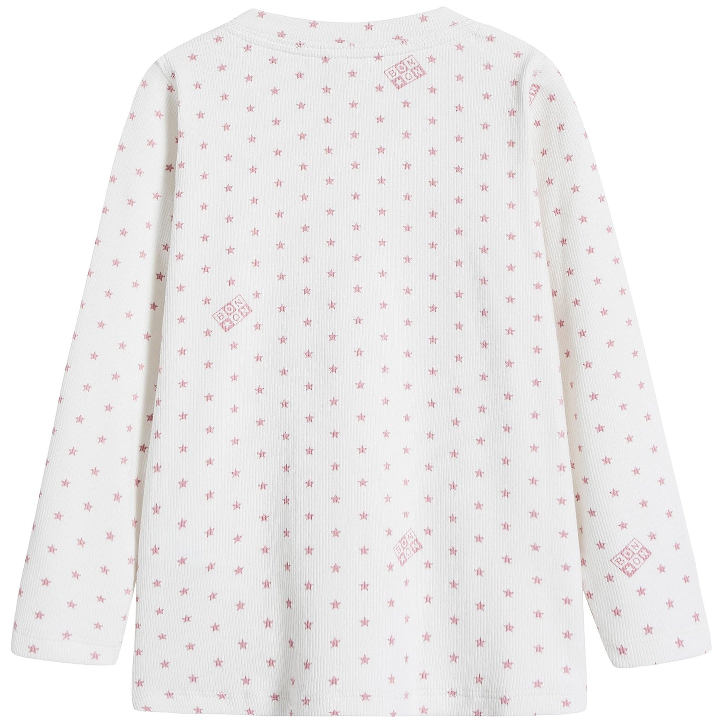 Girls White Stars Nightwear Set