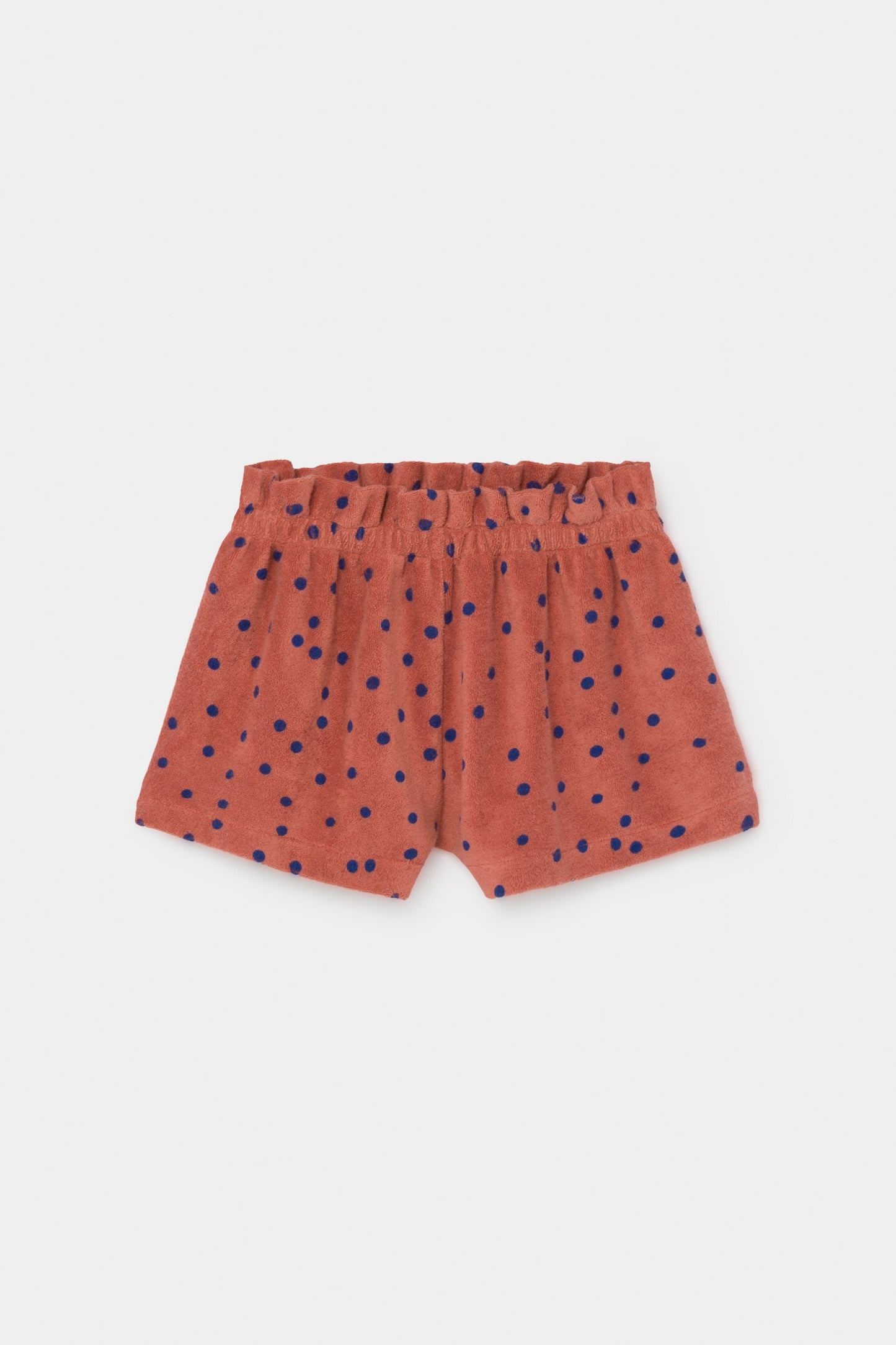 Girls Maple Leaf Dots Towel Shorts