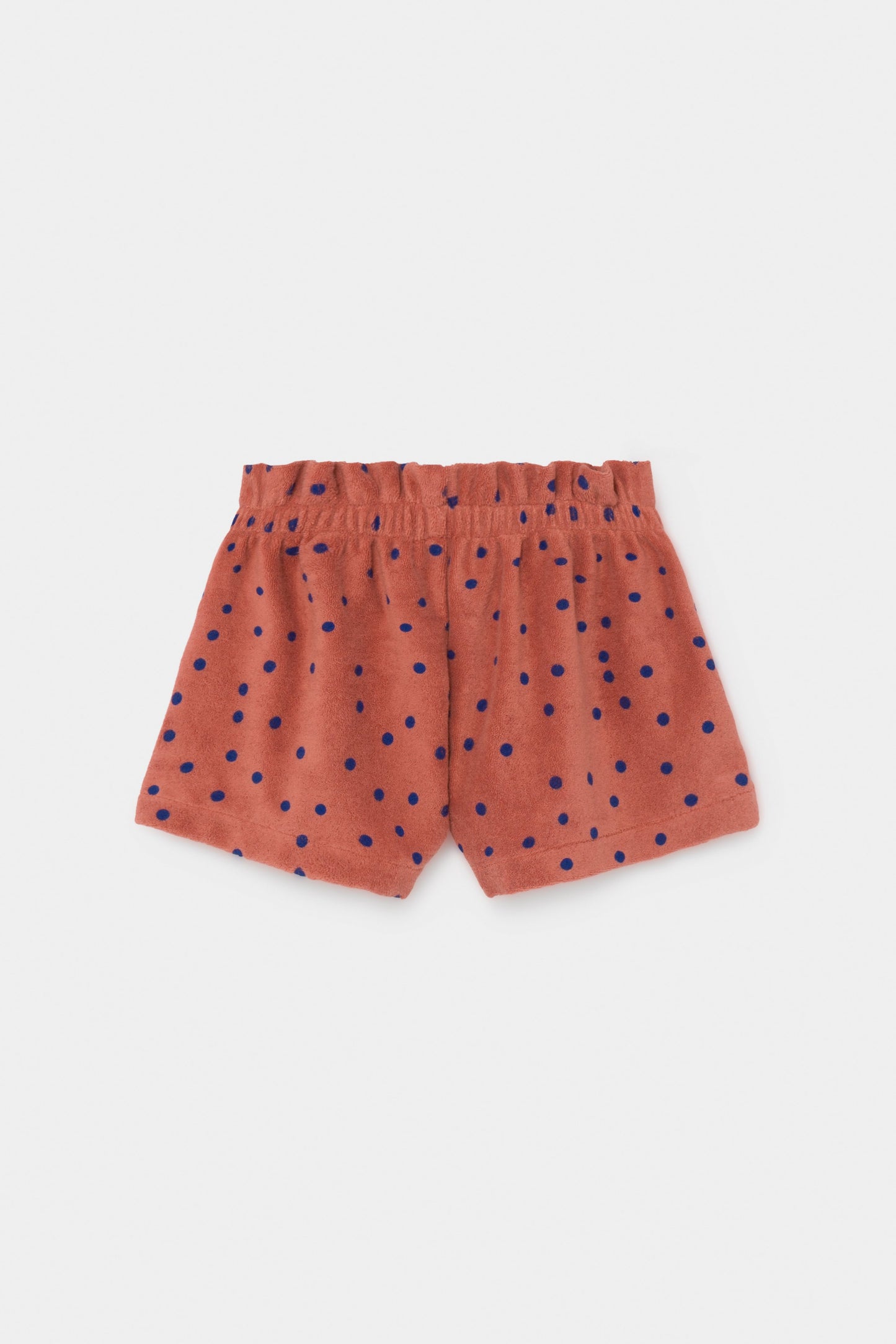 Girls Maple Leaf Dots Towel Shorts