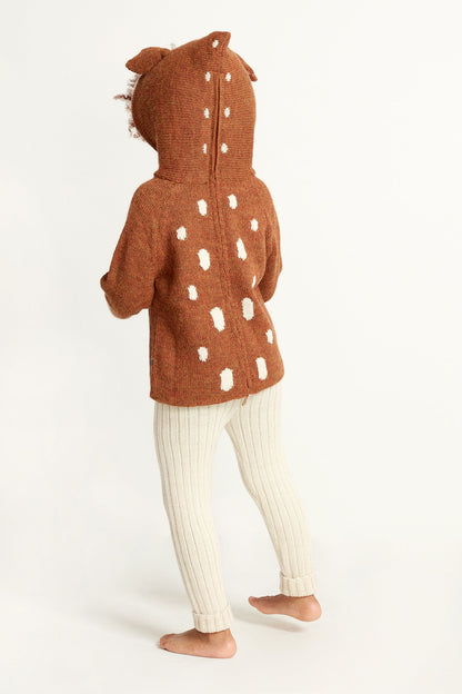 Boys & Girls Hazelnut Bambi Hoodie