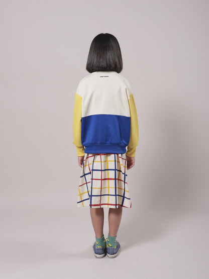 Girls White Bird Zip-Up Sweatshirt