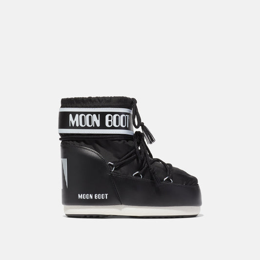 女士黑色"ICON LOW"短靴