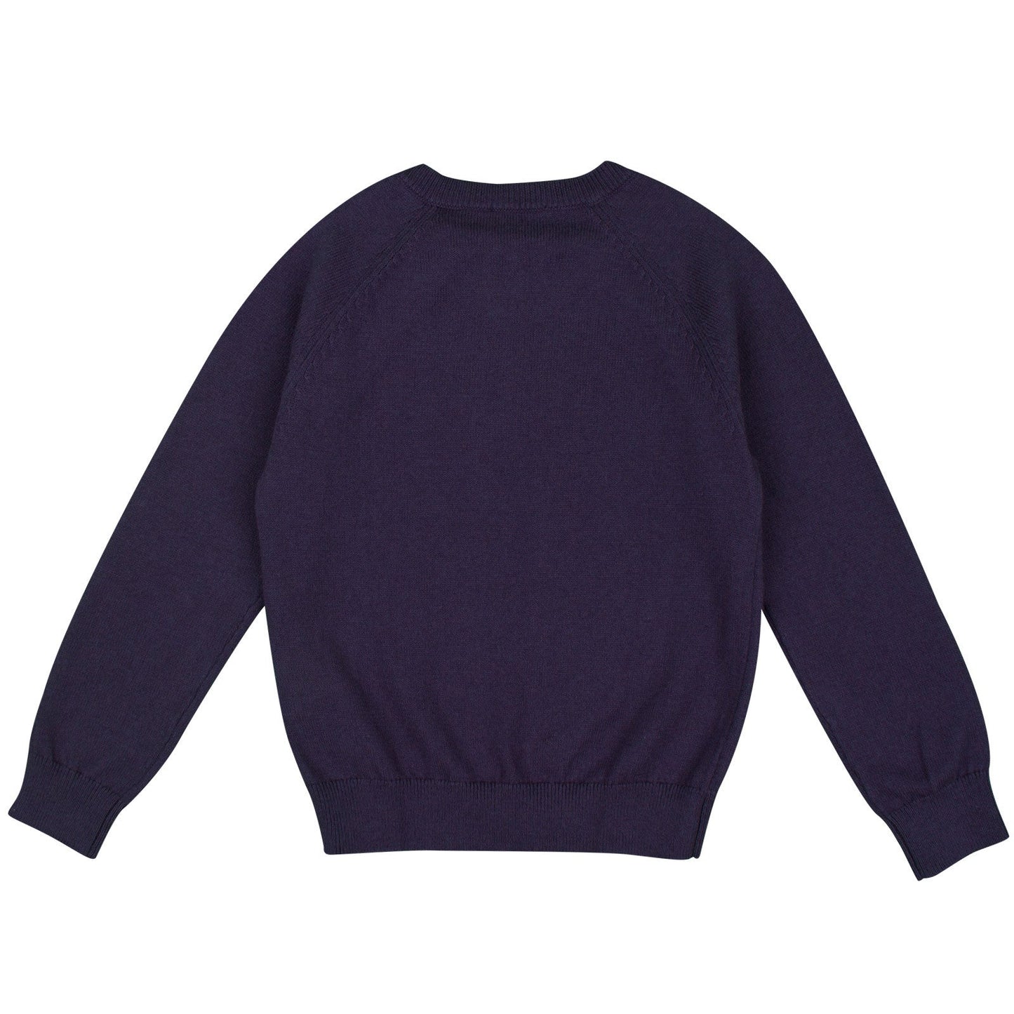 Baby Boys Navy Blue Embroidered Logo Sweater