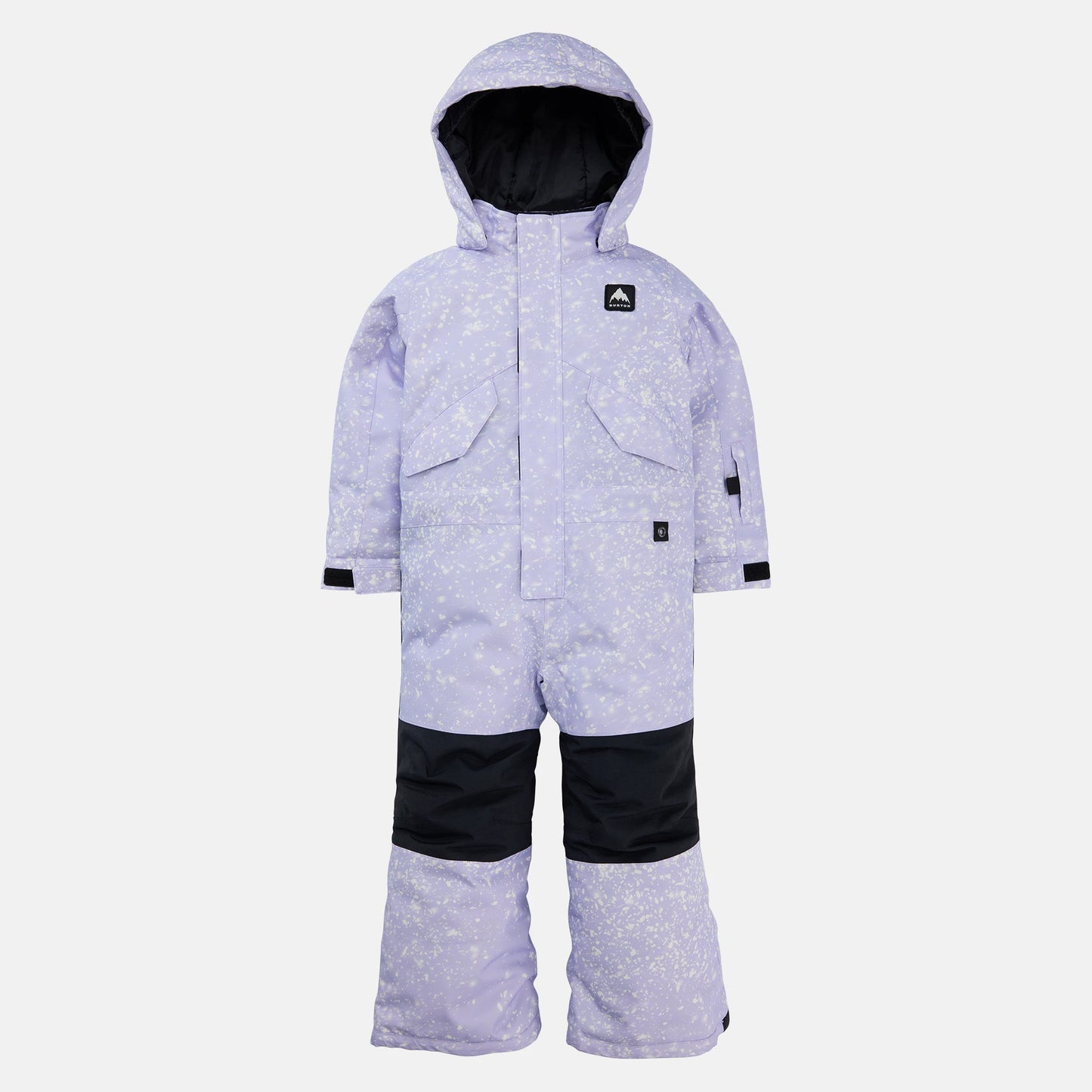 儿童紫色连体滑雪服