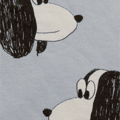 儿童灰色印花棉卫衣