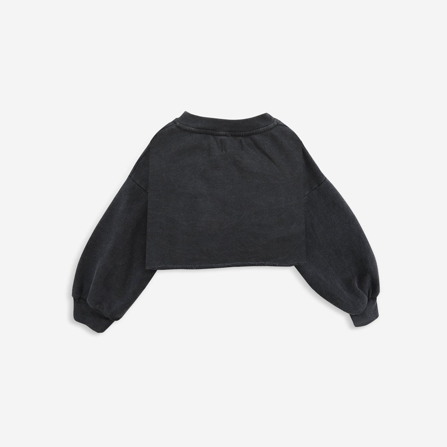 女童灰色Logo棉卫衣