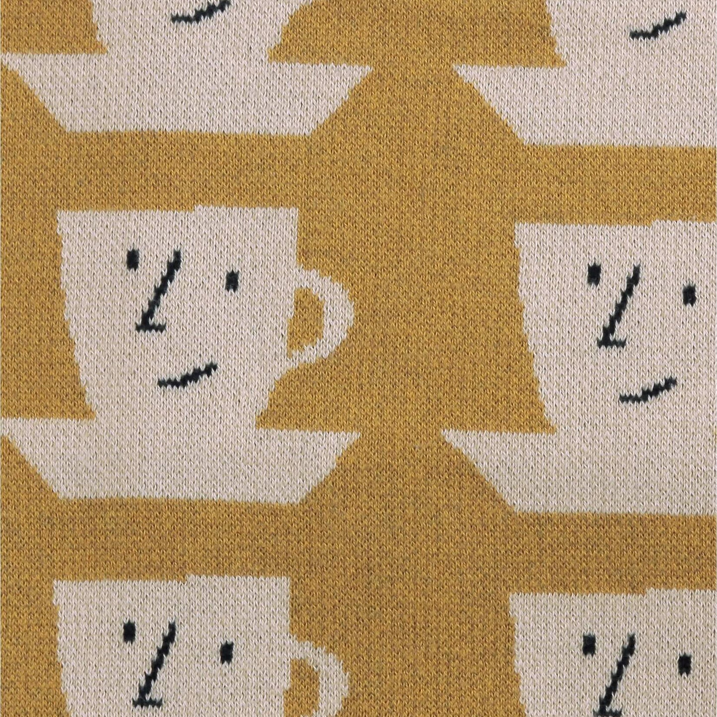 儿童黄色针织毛衣