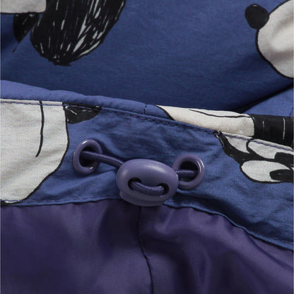 儿童蓝色印花可拆卸夹克