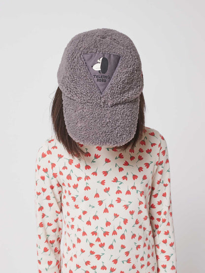 儿童棕色棒球帽