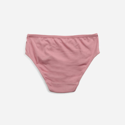 女童粉色&灰色棉内裤套装 (2件)