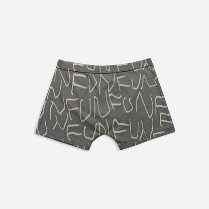 男童黄色&灰色棉内裤套装 (2件)