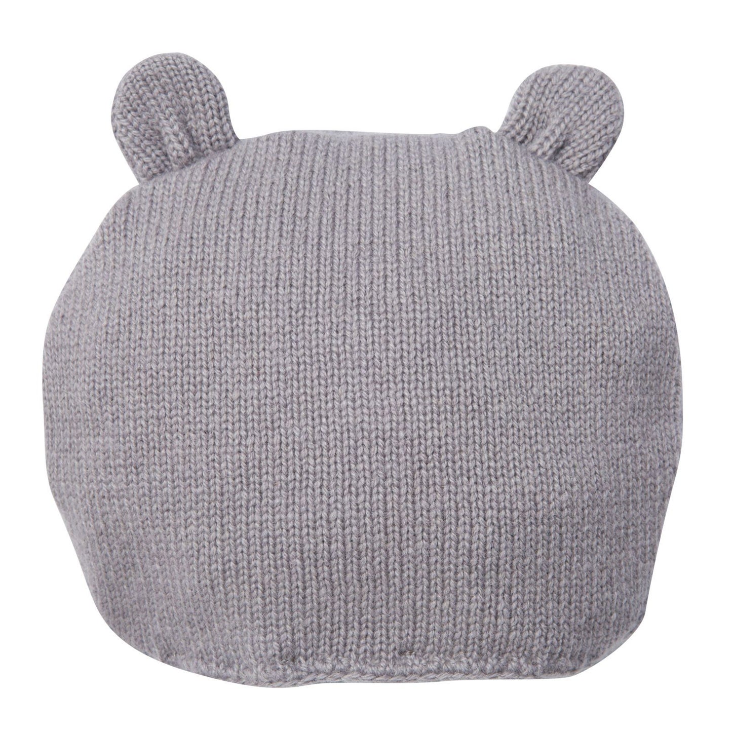 Girls Grey Knitted Mouse Wool Hat