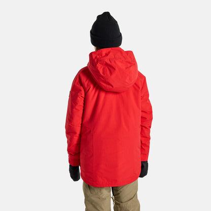 儿童红色滑雪服