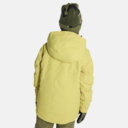 儿童黄色滑雪服