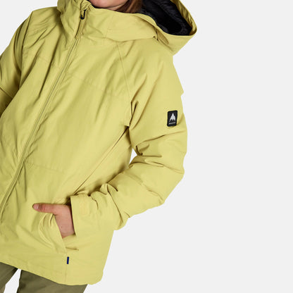 儿童黄色滑雪服