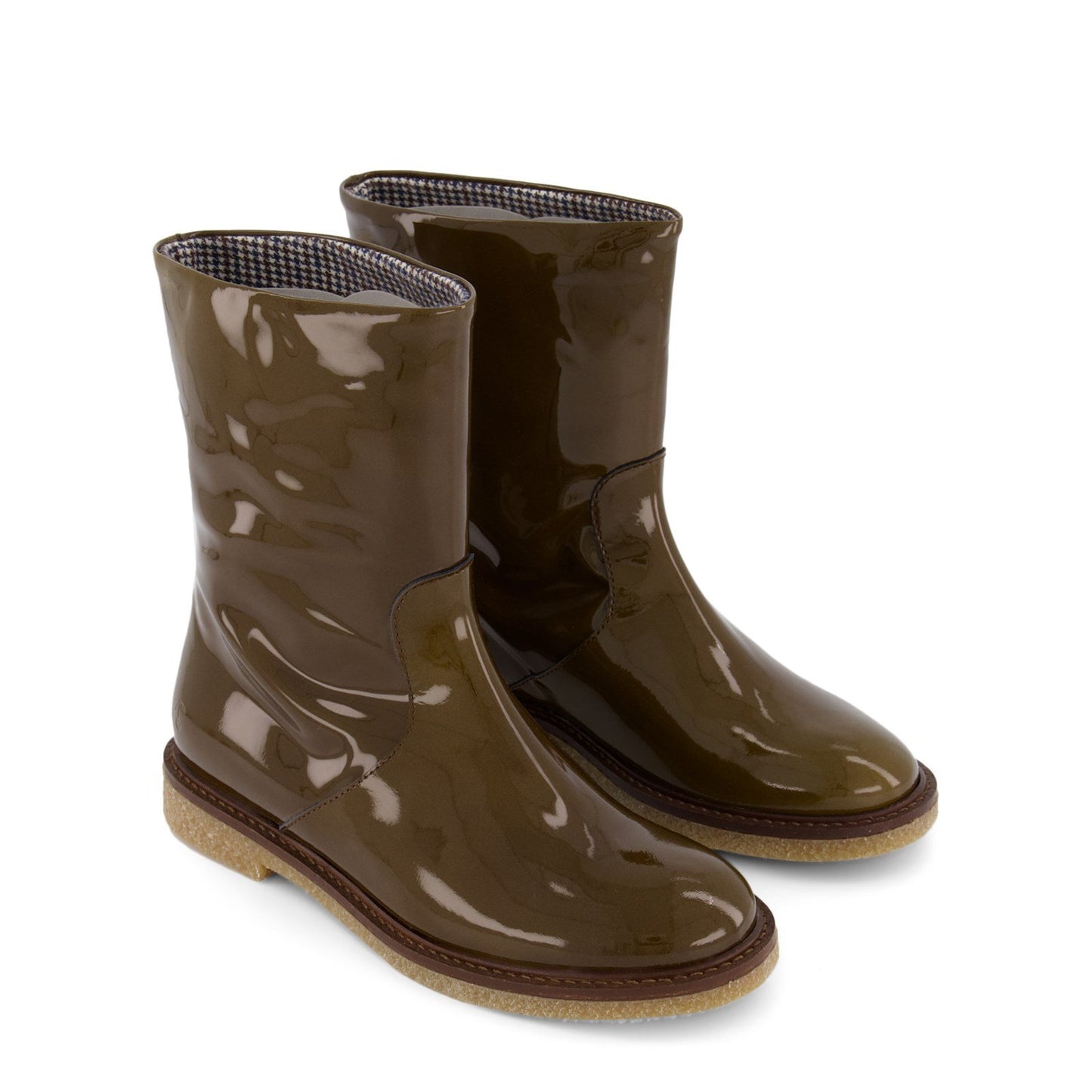 女童浅卡其色短靴