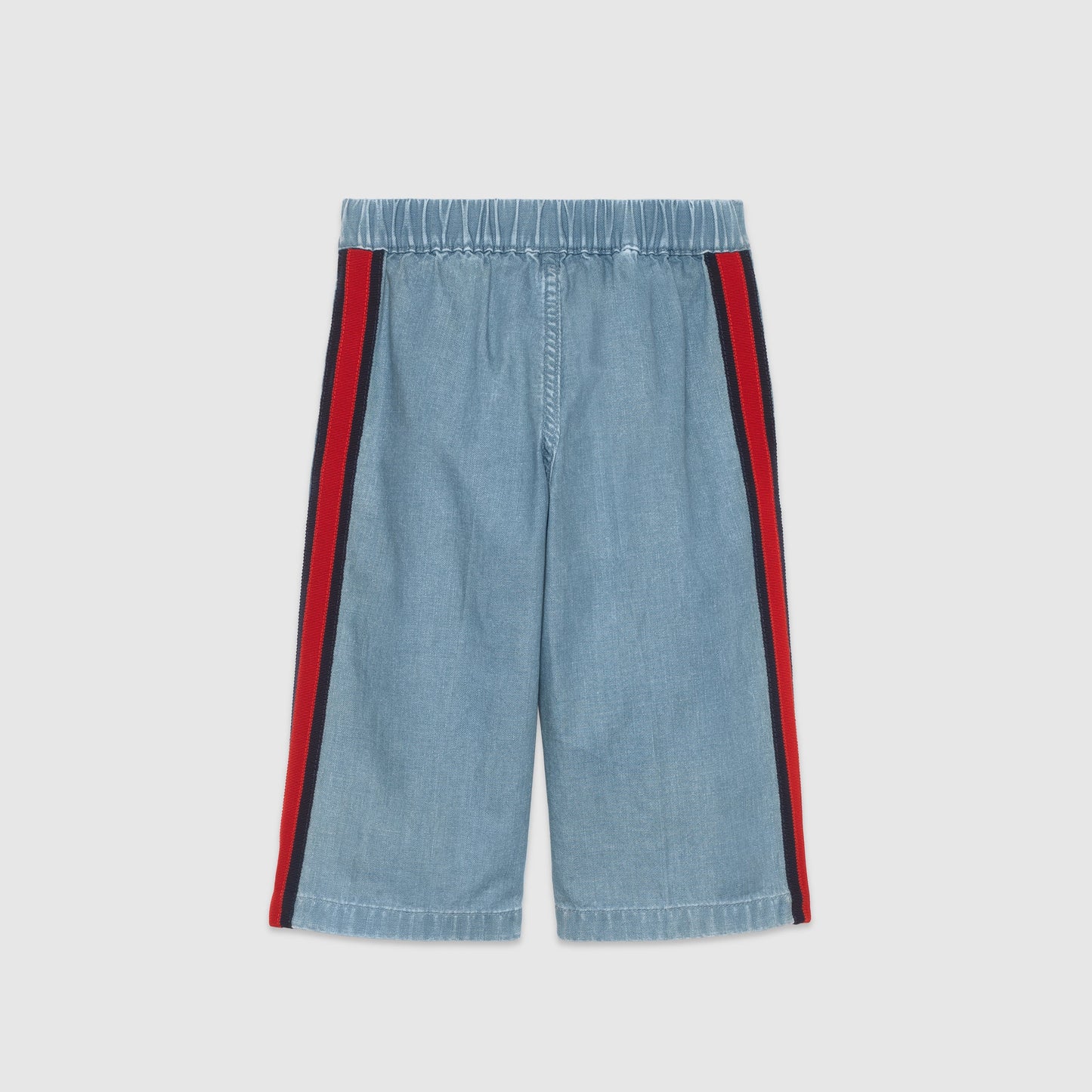 Girls Light Blue Denim Trousers
