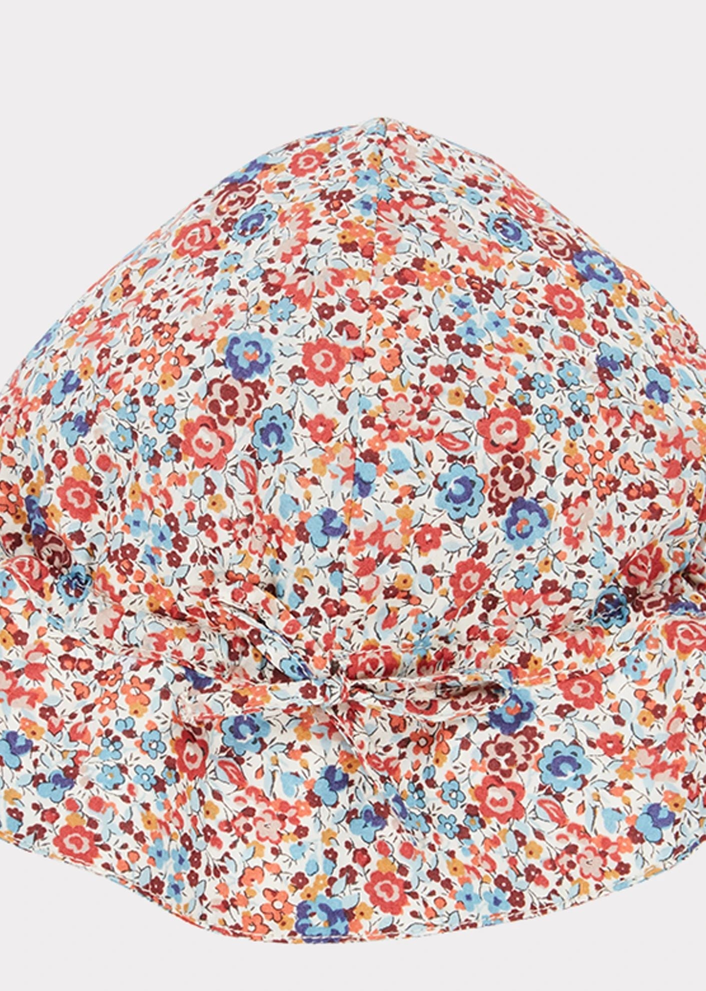 Girls Floral Sun Hat