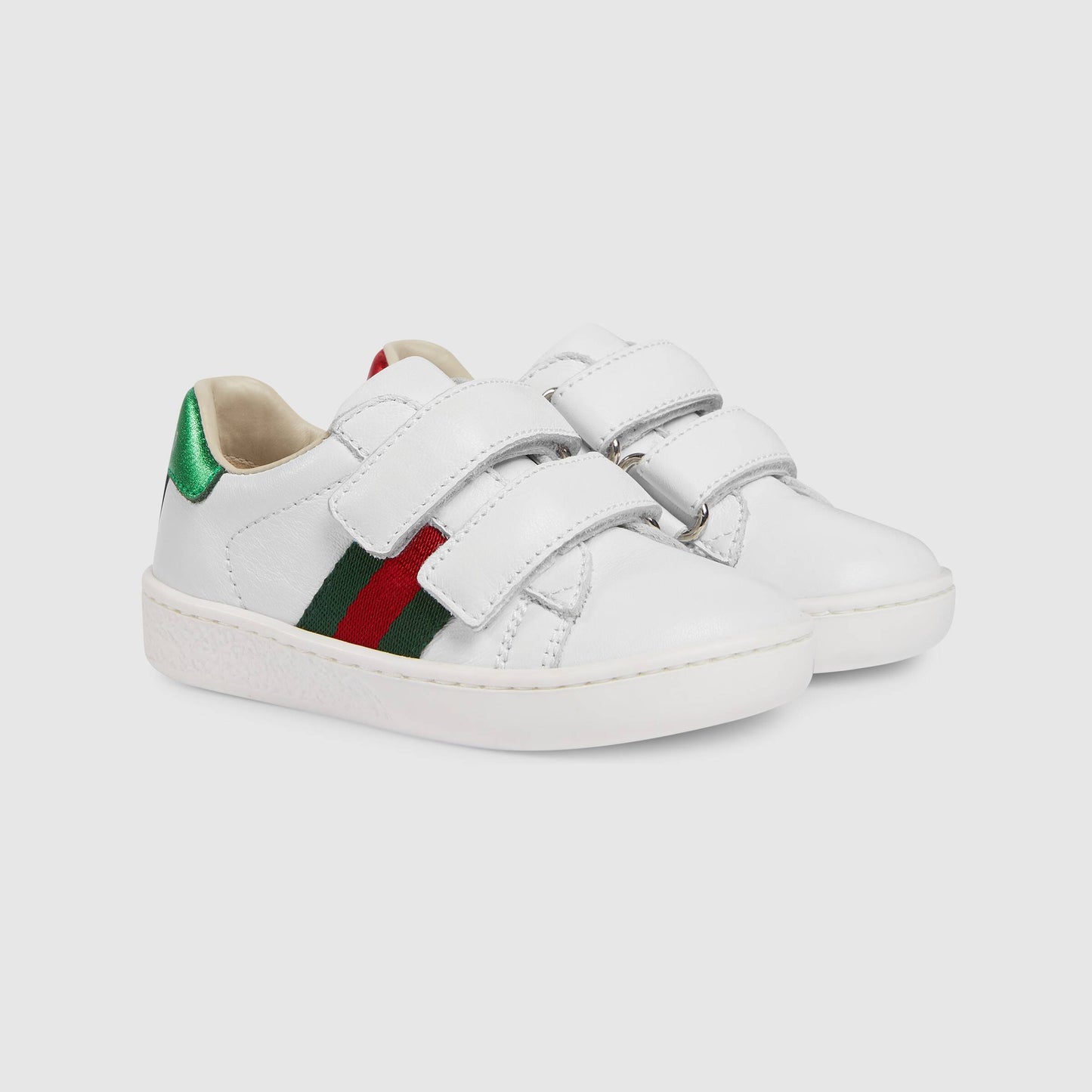 Baby Boys & Girls White Leather Shoes