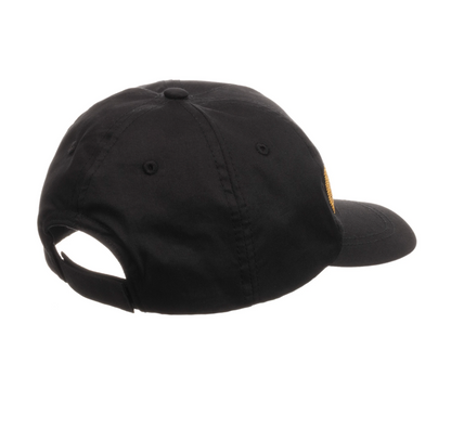 Girls Black Logo Cotton Hat