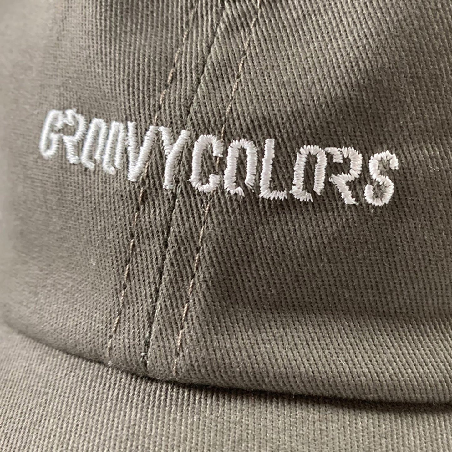 儿童卡其色Logo棒球帽