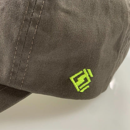 儿童卡其色Logo棒球帽