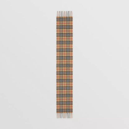 Boys & Girls Beige Stripe Wool Scarve