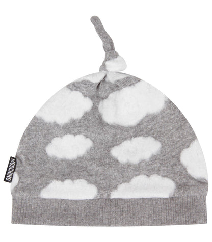 Baby Boys & Girls White Clouds Cotton Babysuit
