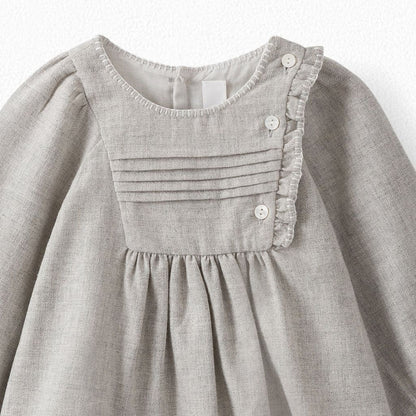 Baby Girls Light Grey Blouse