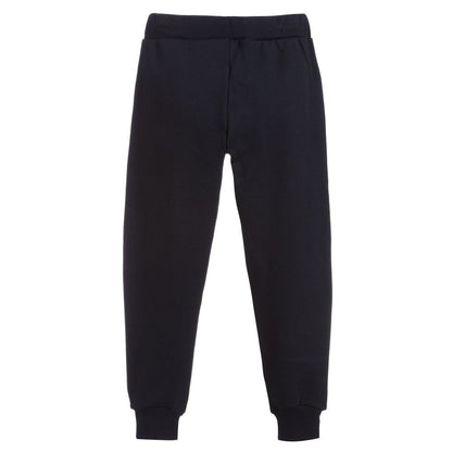 Boys Blue Cotton Sweatpants