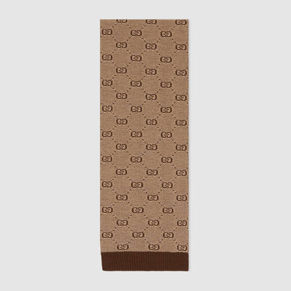 Boys & Girls Brown GG Scarf